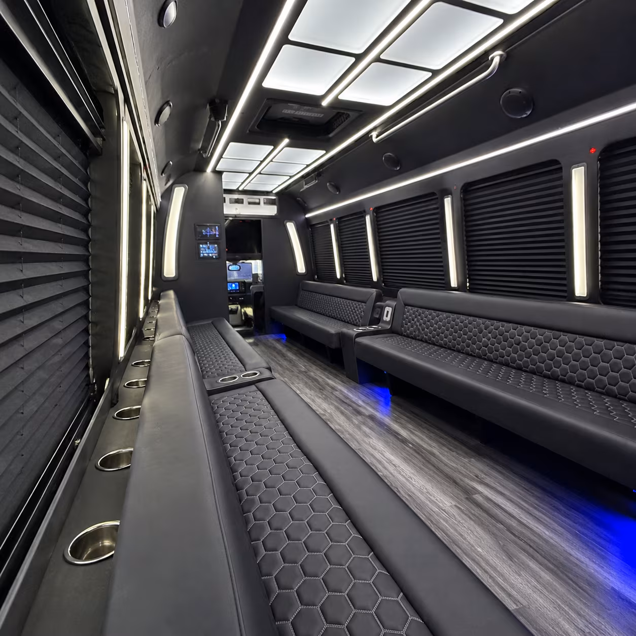 grand forks party bus inside