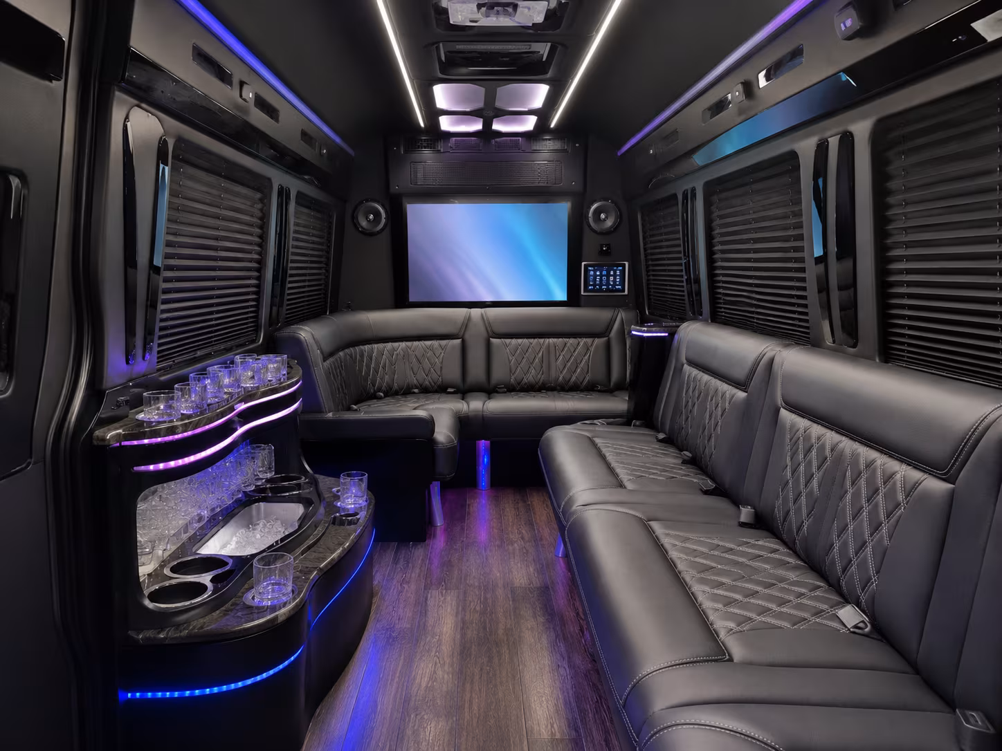grand forks private event transportation onboard seating