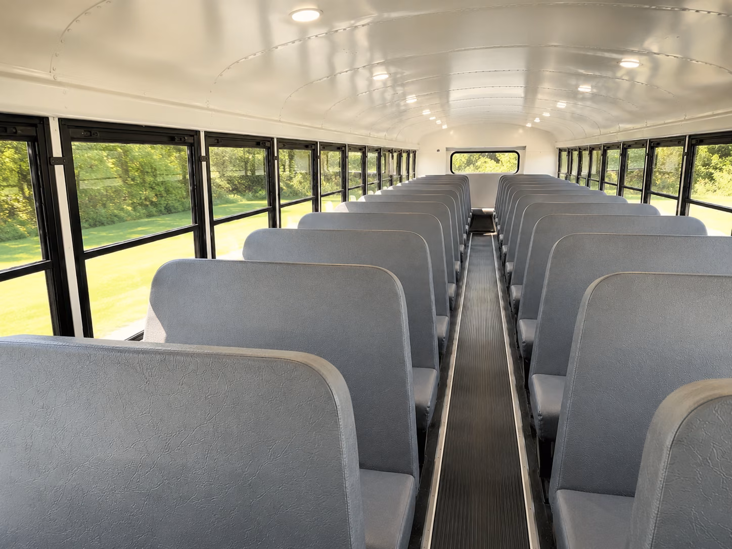 grand forks school bus interior