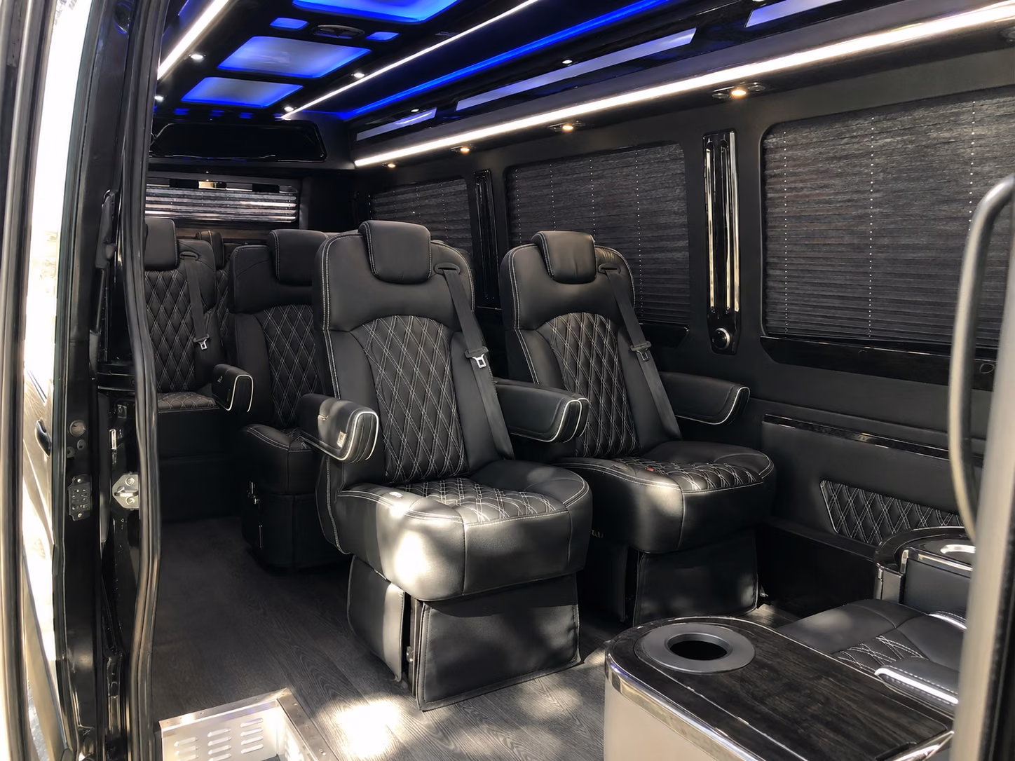 grand forks sprinter van with driver inside