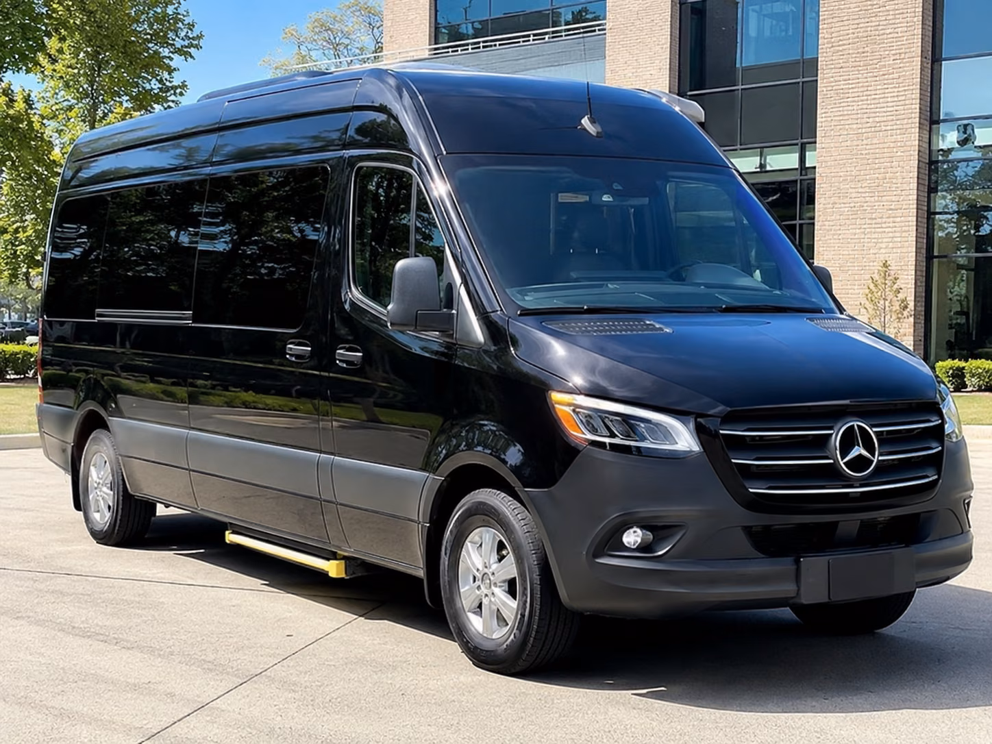 grand forks sprinter van with driver
