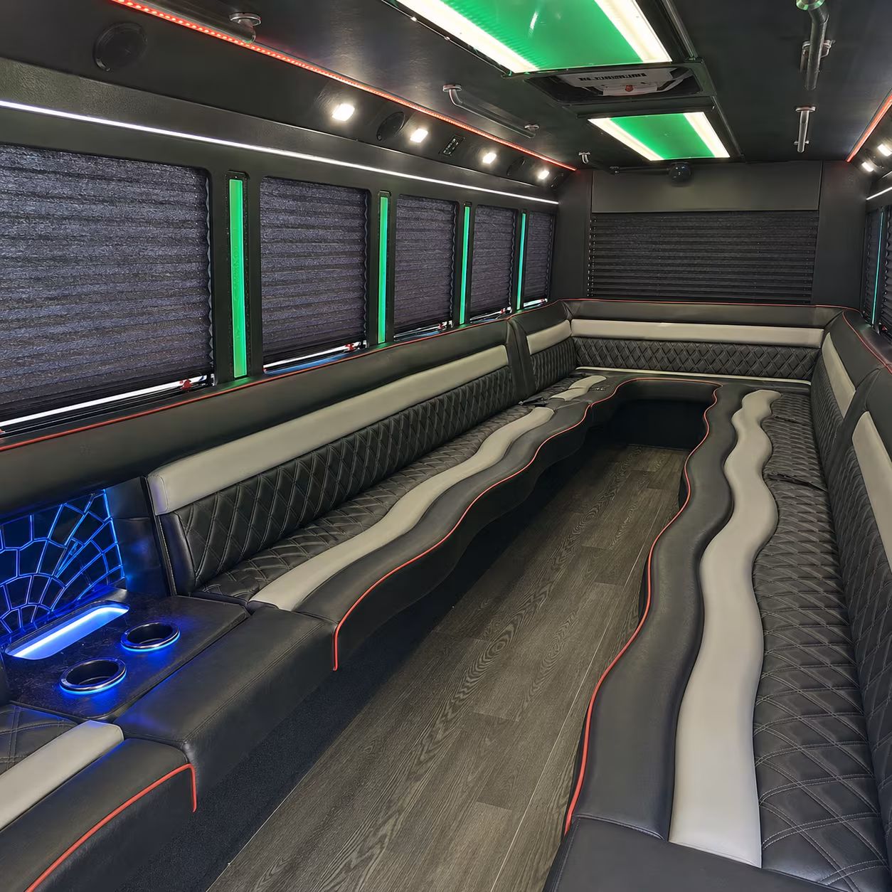 party buses and fan buses to und football and alerus center events